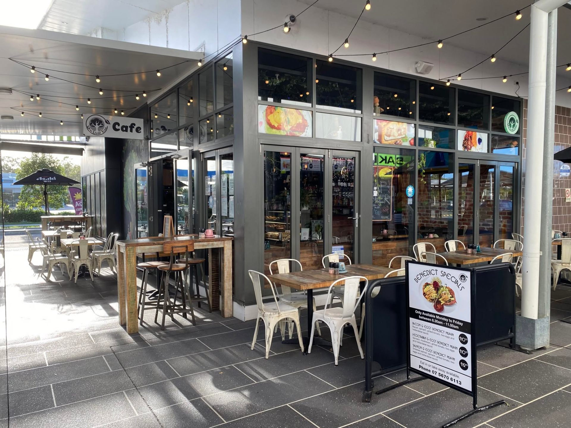 One Little Tree Cafe storefront in Pimpama Junction